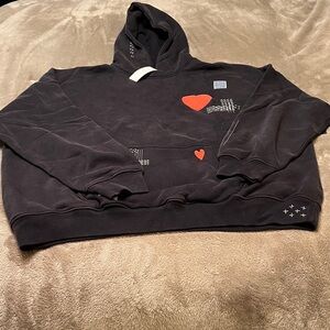 New Mens XXL ABERCROMBIE AND FITCH Oversized Authentic I LOVE NY Hoodie.